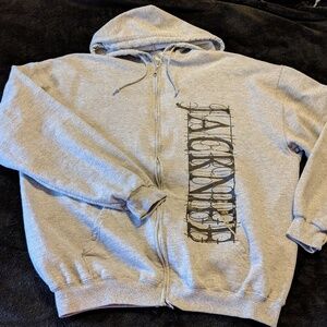 Jackknife men's hoodie by Jerzees